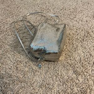 Whiting & Davis Silver Chainmail Bag